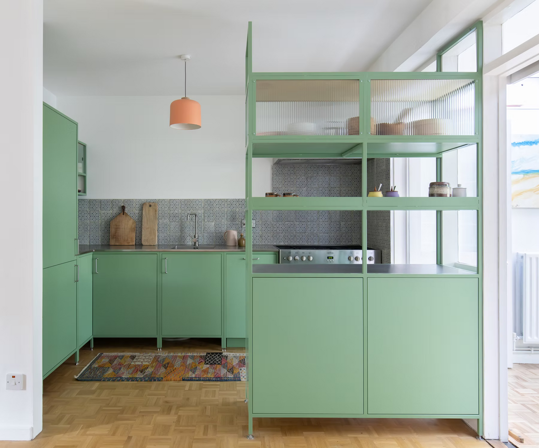 mid century modern kitchen