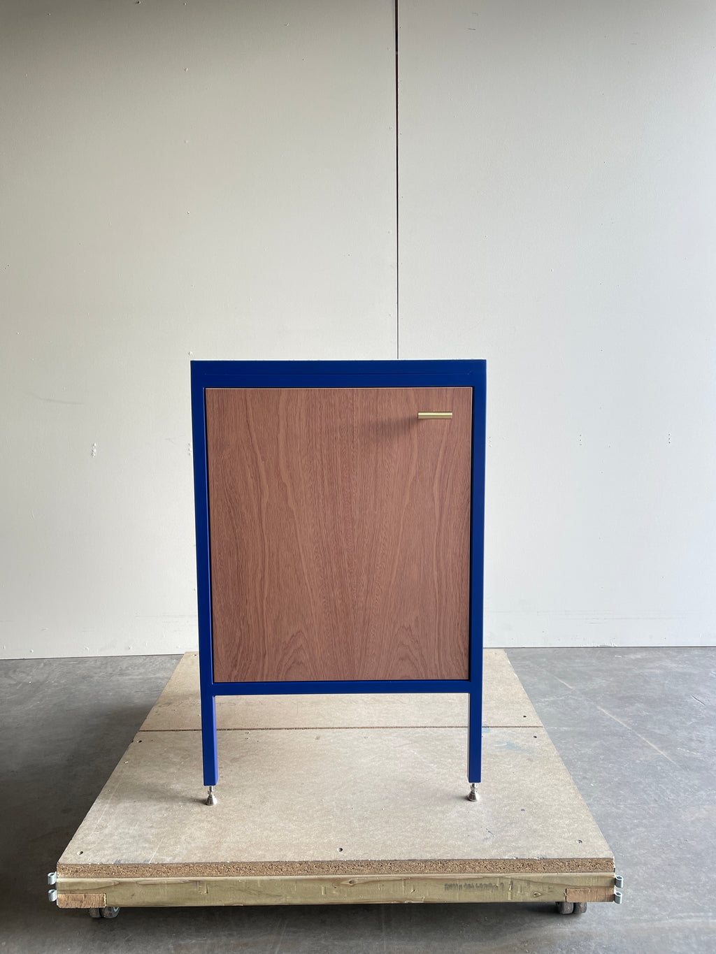 Compact Vanity Unit - Blue.