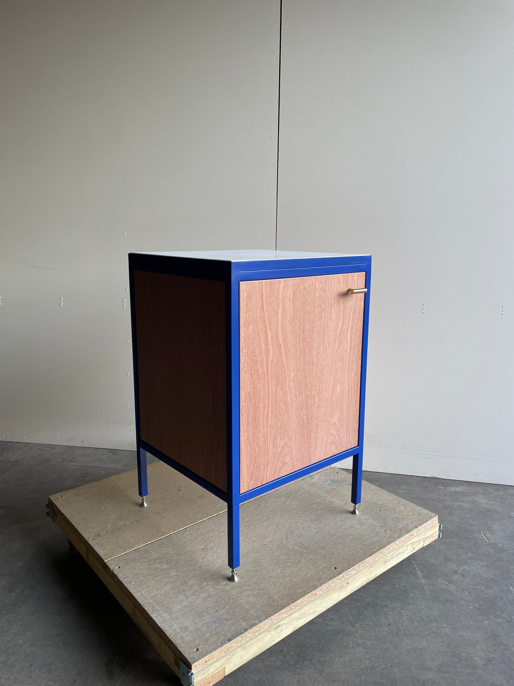Compact Vanity Unit - Blue.