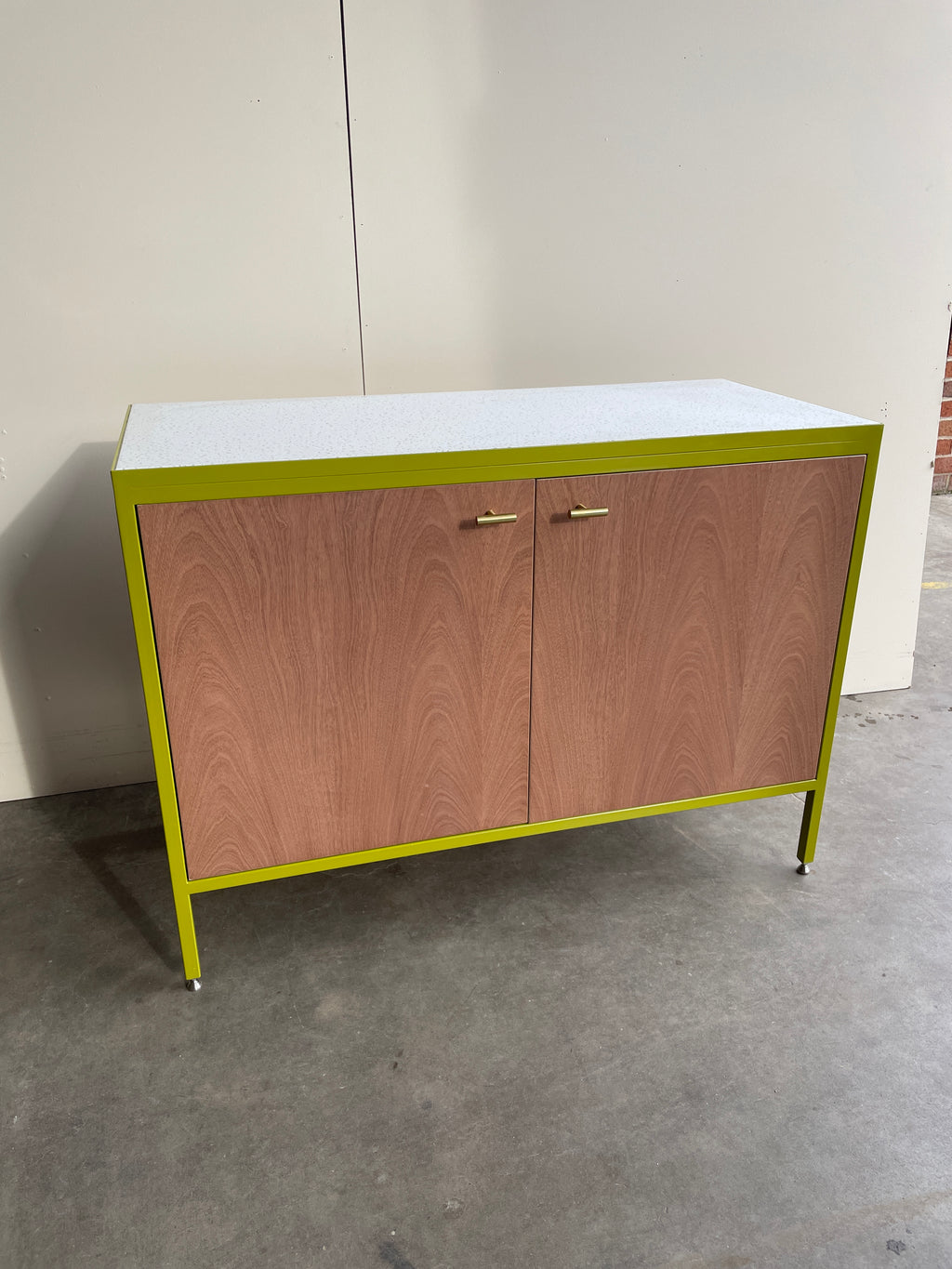 Double Vanity Unit - Green.