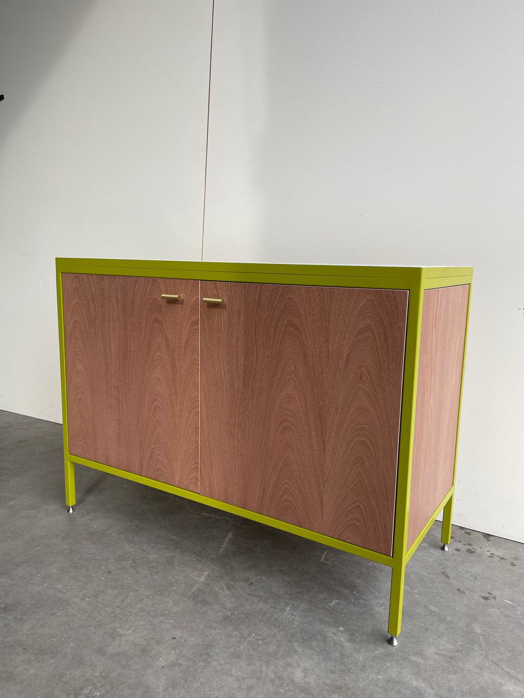 Double Vanity Unit - Green.