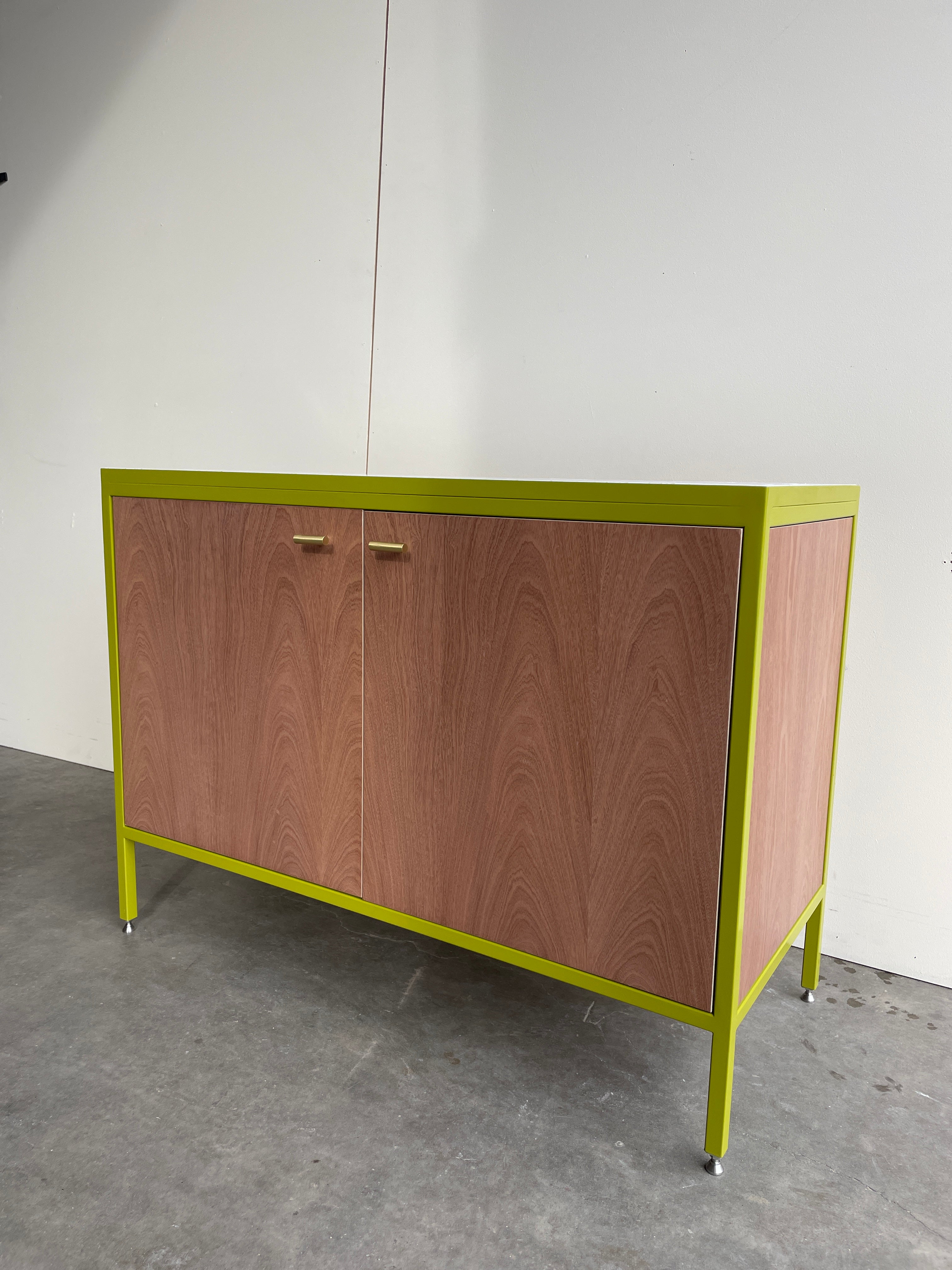 Double Vanity Unit - Green.