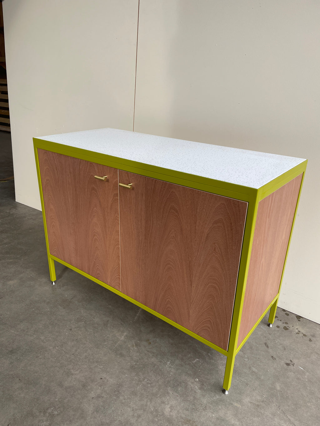 Double Vanity Unit - Green.