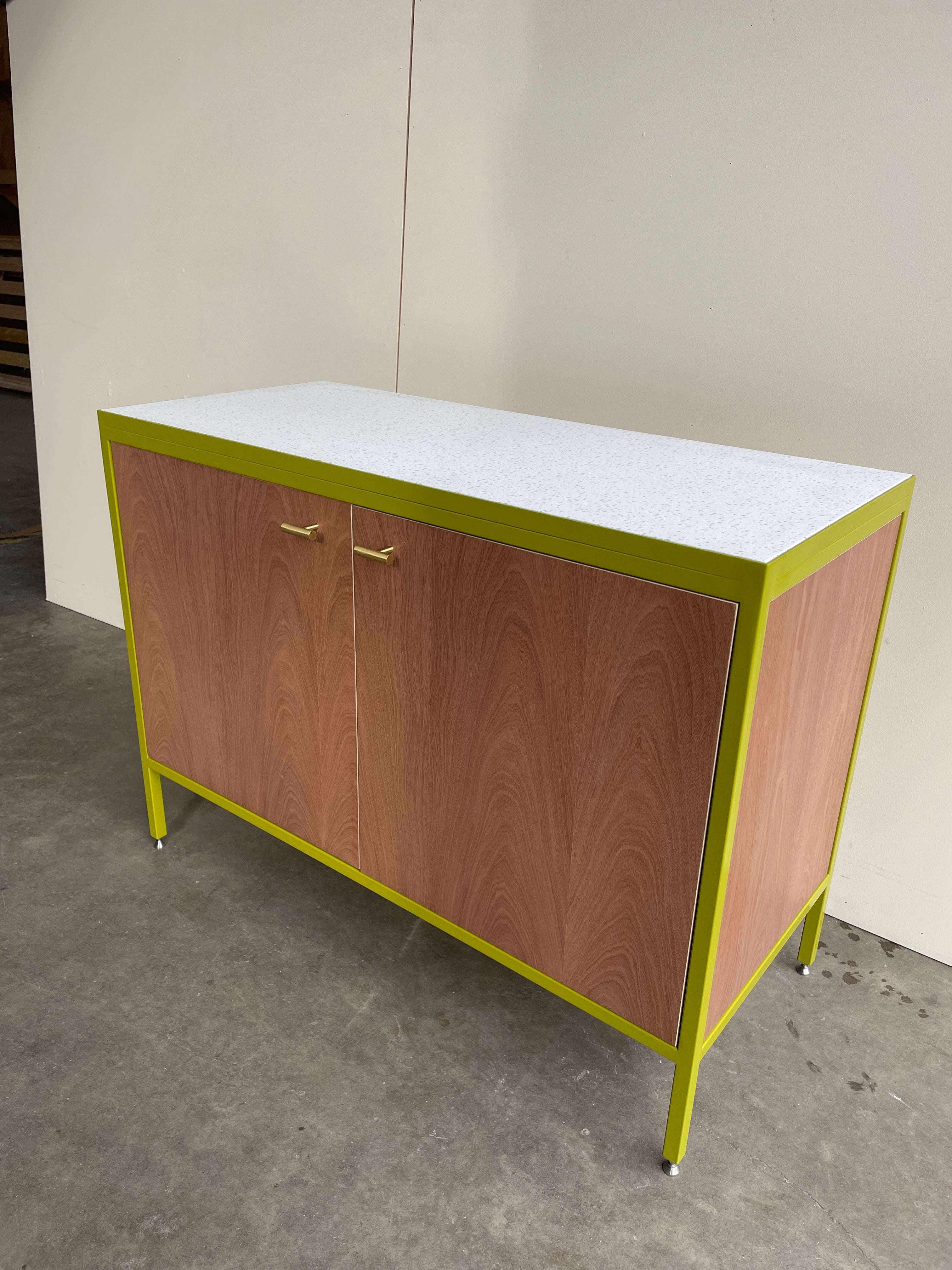 Double Vanity Unit - Green.