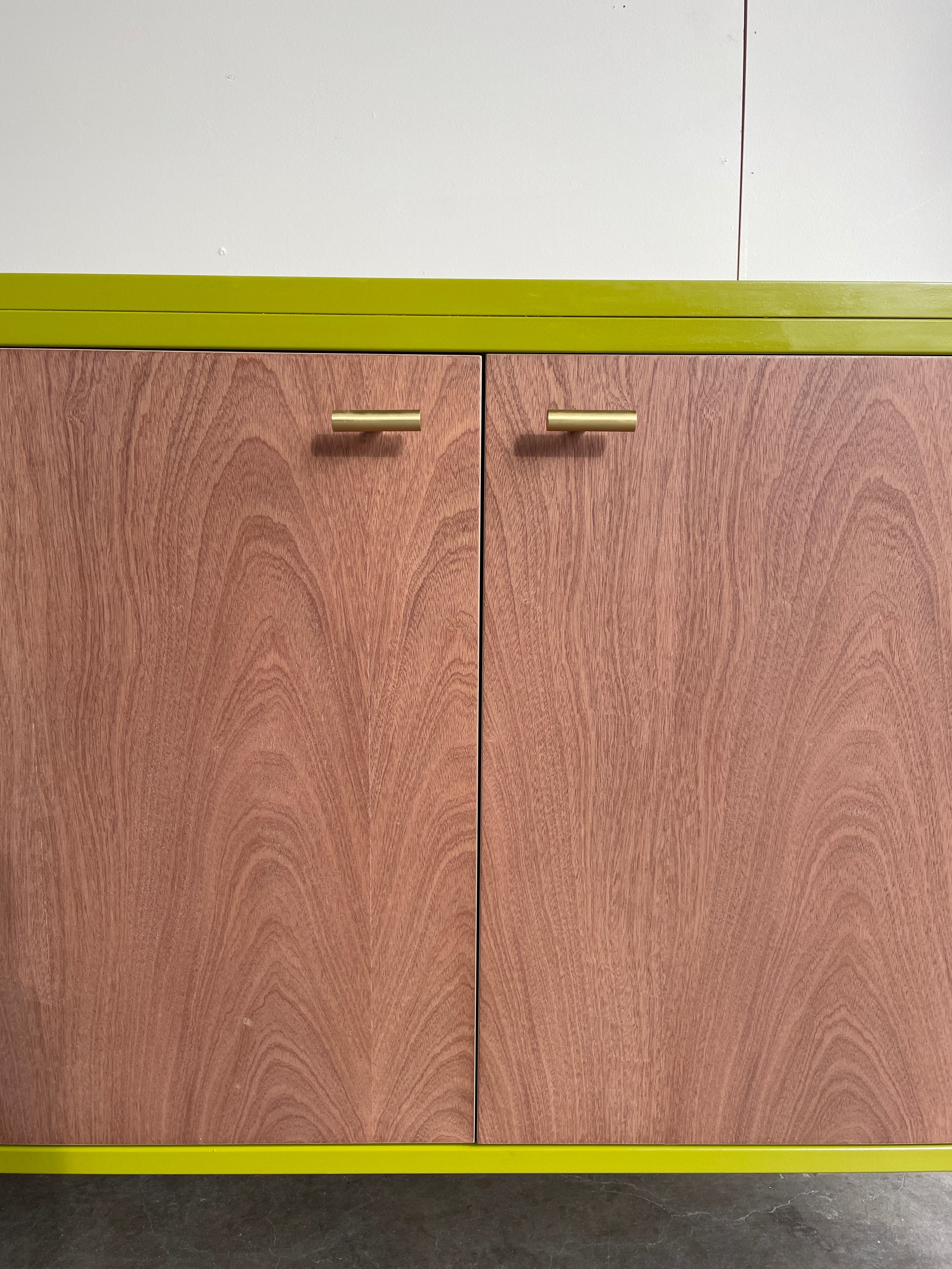 Double Vanity Unit - Green.