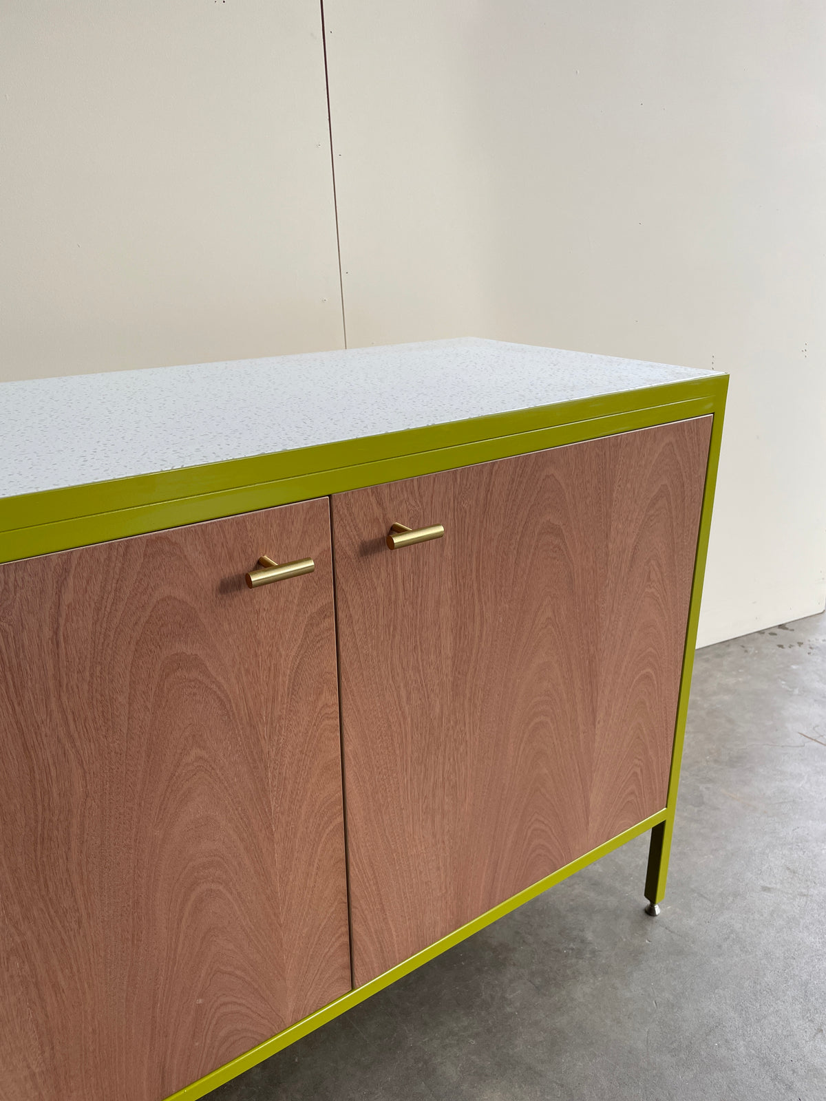 Double Vanity Unit - Green.