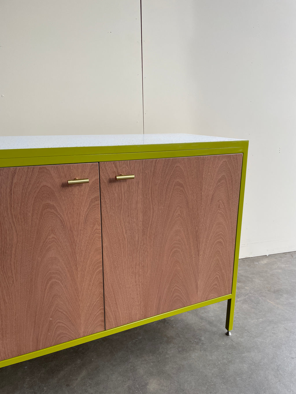 Double Vanity Unit - Green.