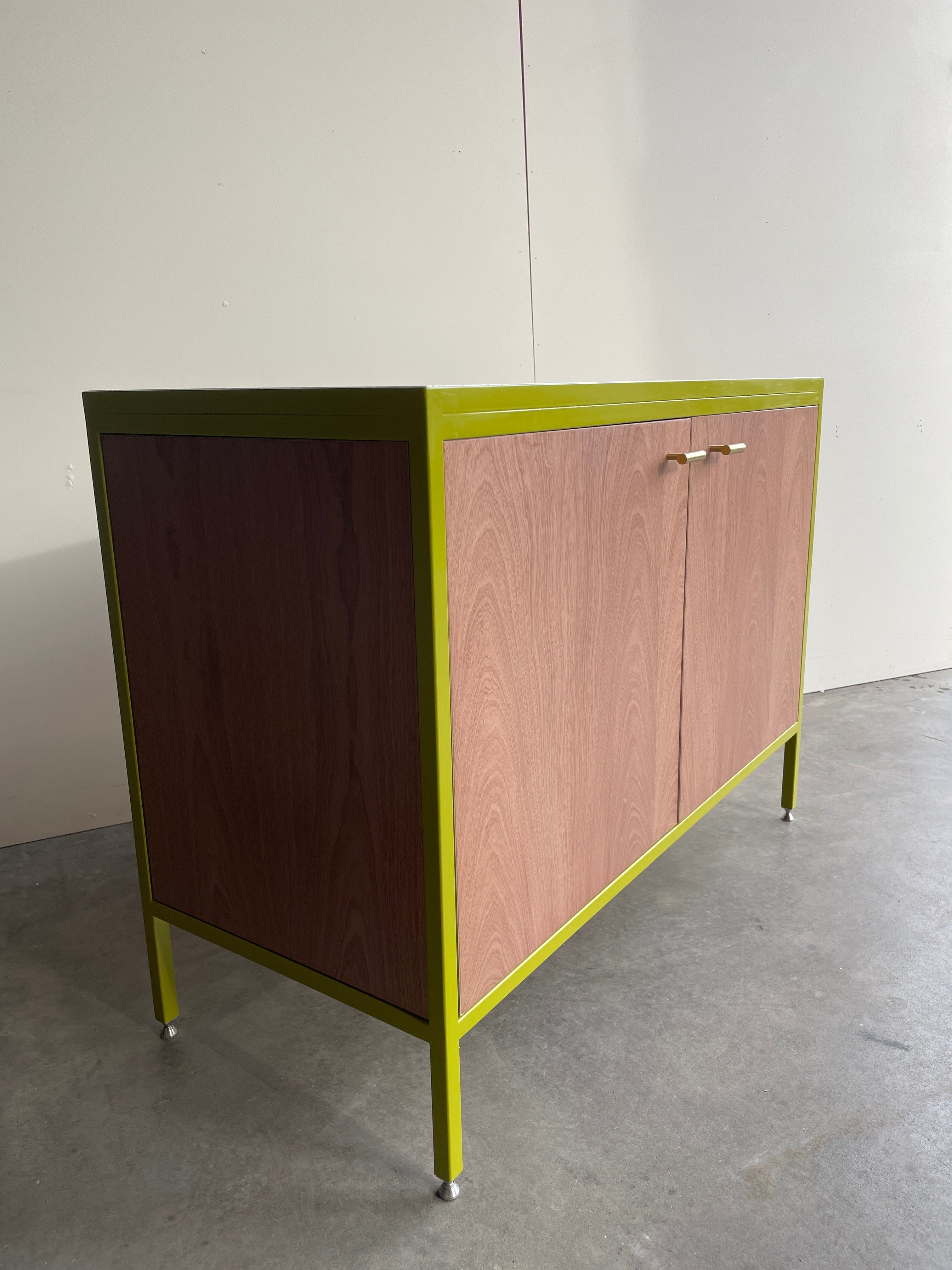 Double Vanity Unit - Green.