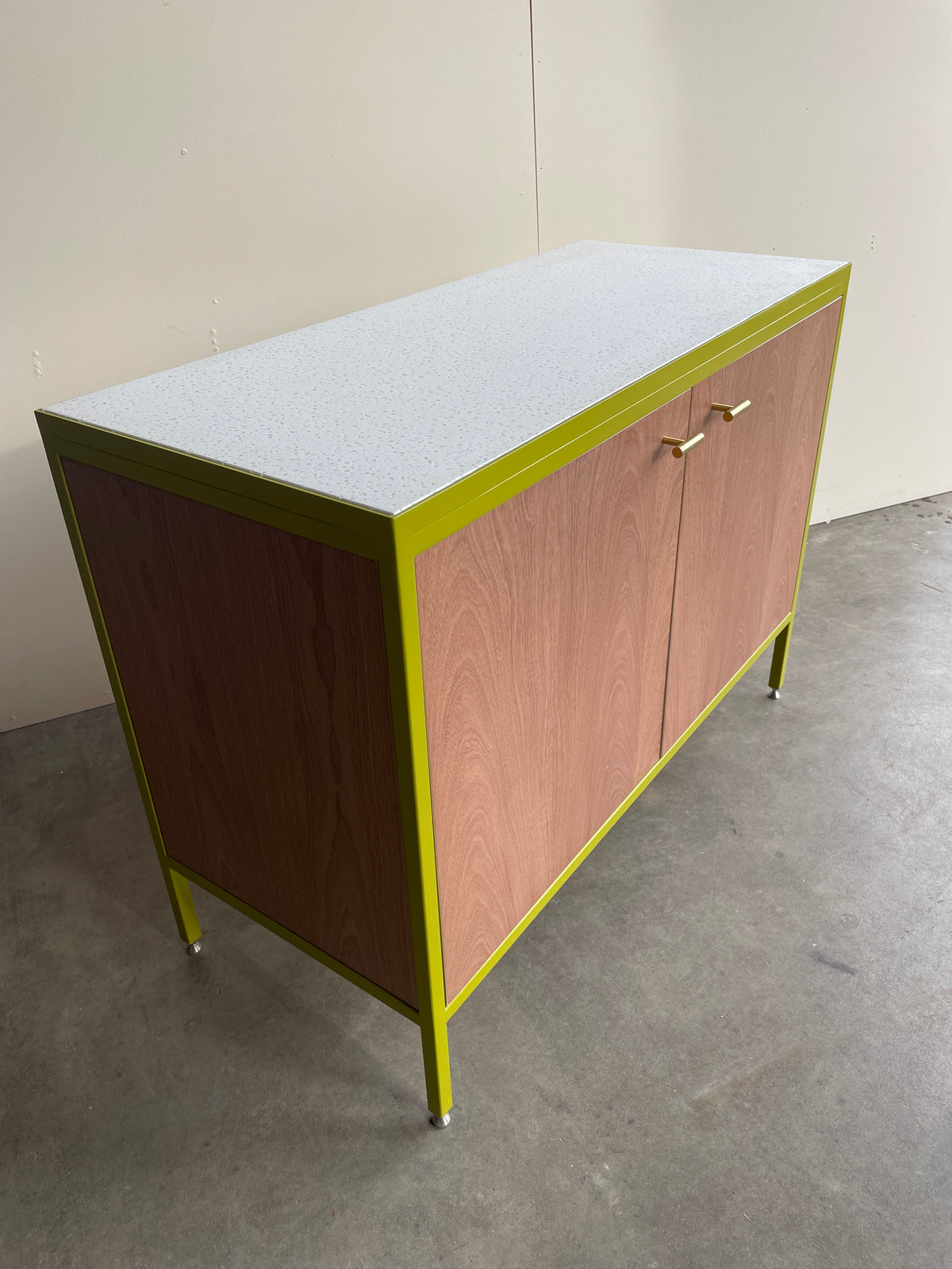 Double Vanity Unit - Green.