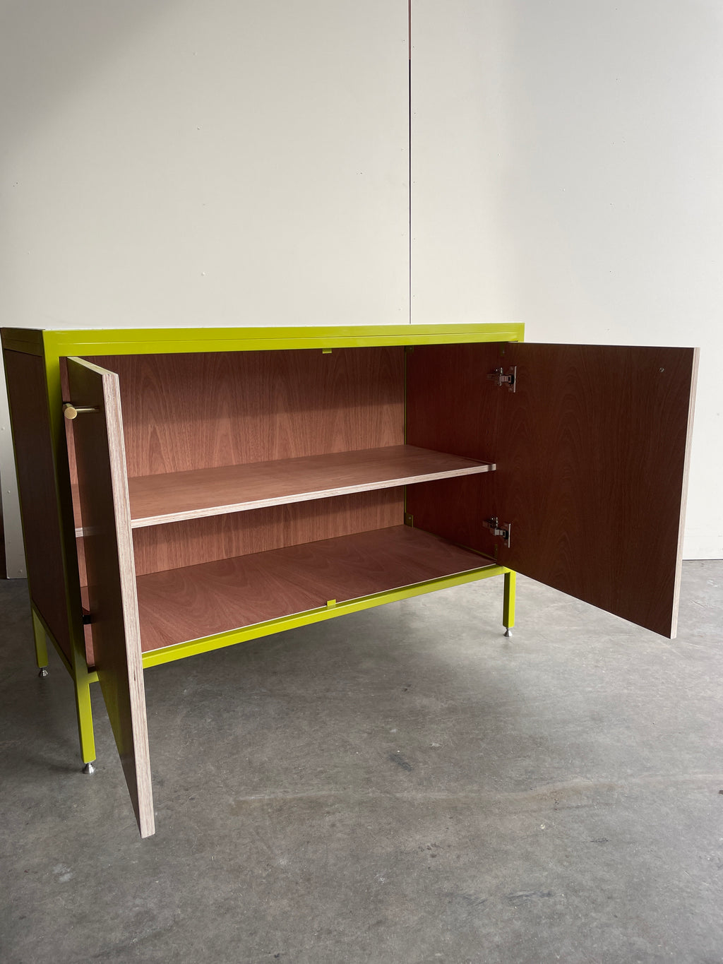 Double Vanity Unit - Green.